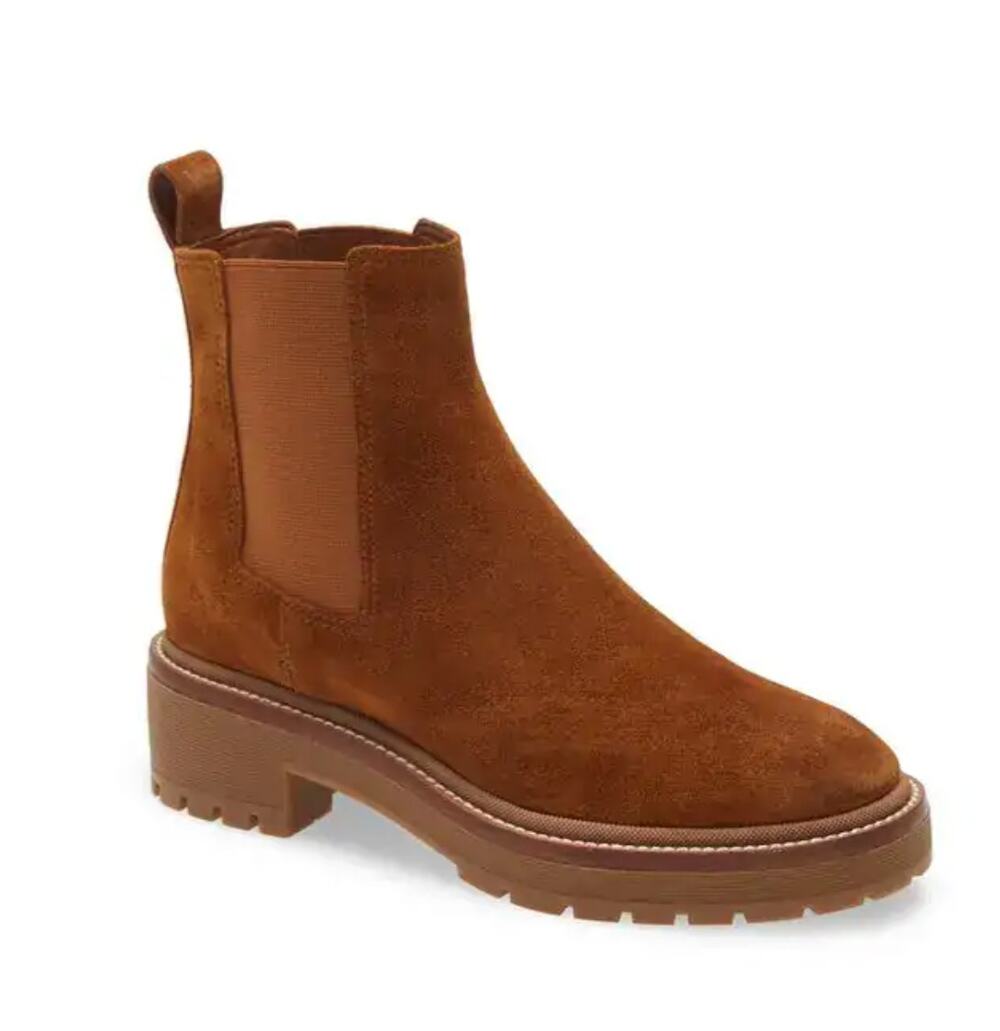Tory Burch Chelsea 50mm Lug Booties